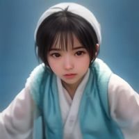 游侠网资深编辑林小侠，年轻女性，短发，对着显示器整理电子表格，桌面上有茶和笔记本